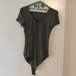 Gray Bodysuit